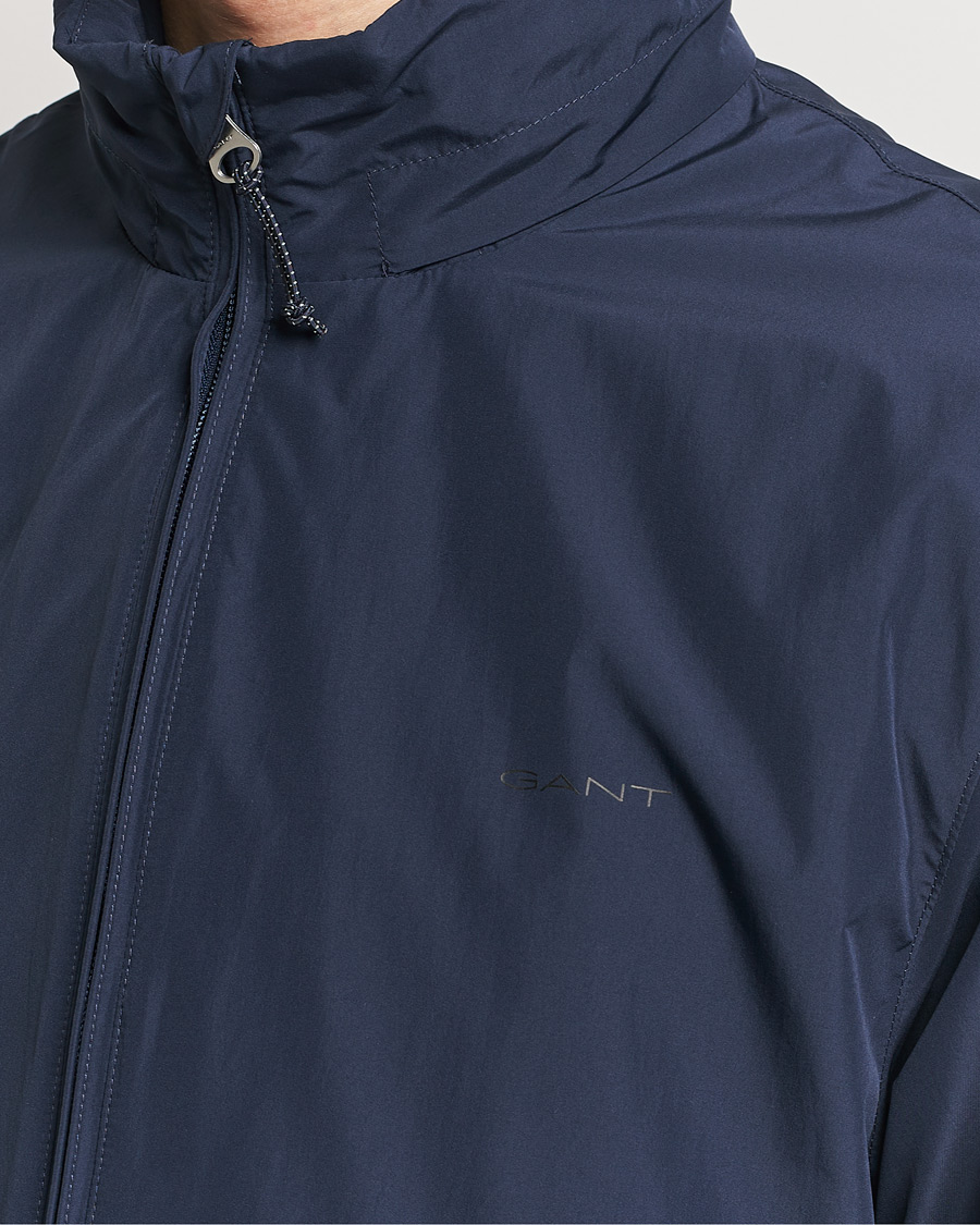 Homme | Manteaux Et Vestes | GANT | Light Nylon Windcheater Evening Blue