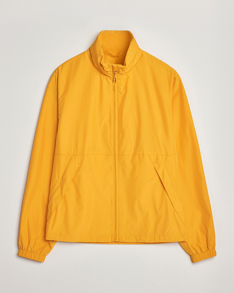 Homme | Manteaux Et Vestes | GANT | Light Nylon Windcheater Medal Yellow