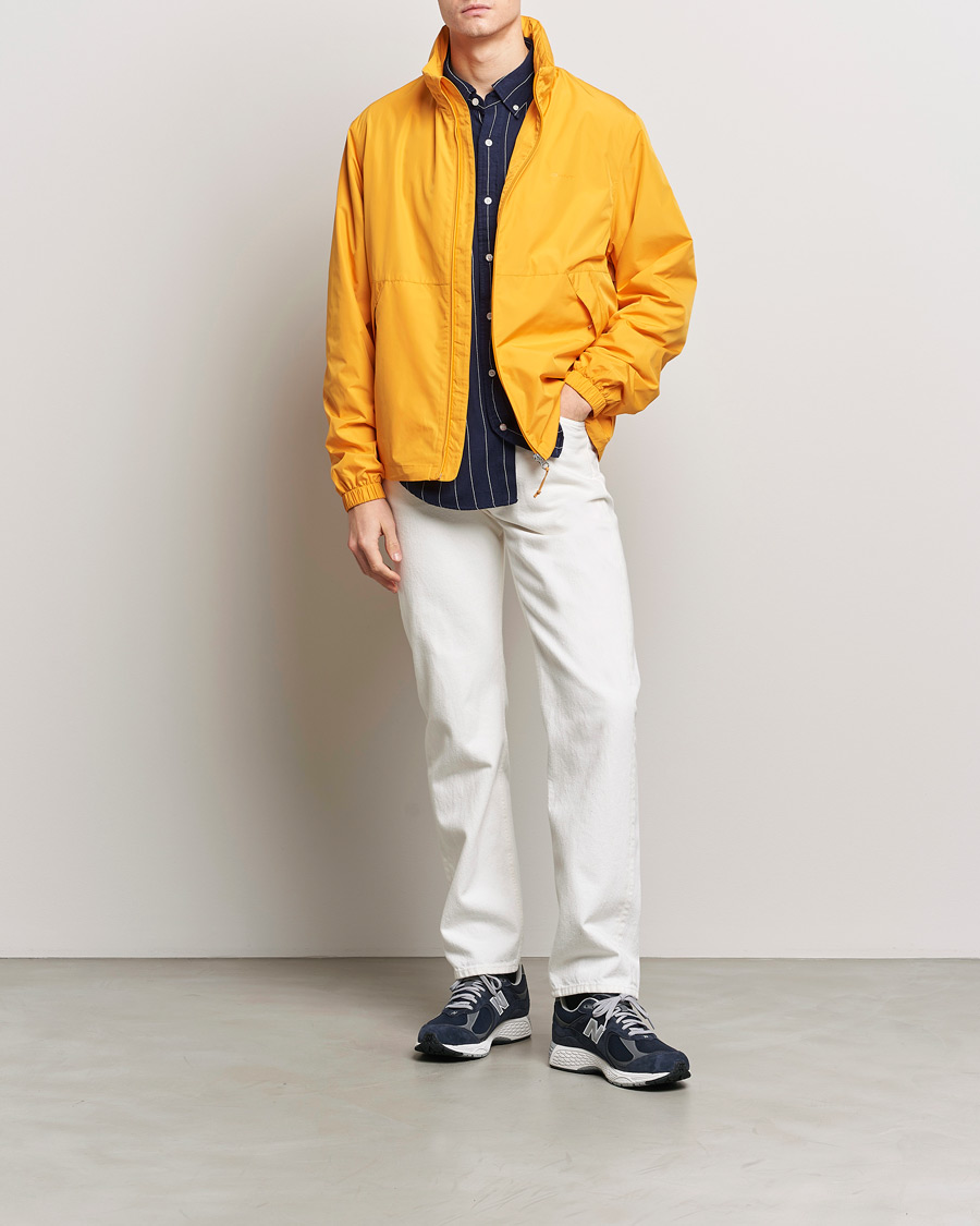 Homme | Manteaux Et Vestes | GANT | Light Nylon Windcheater Medal Yellow