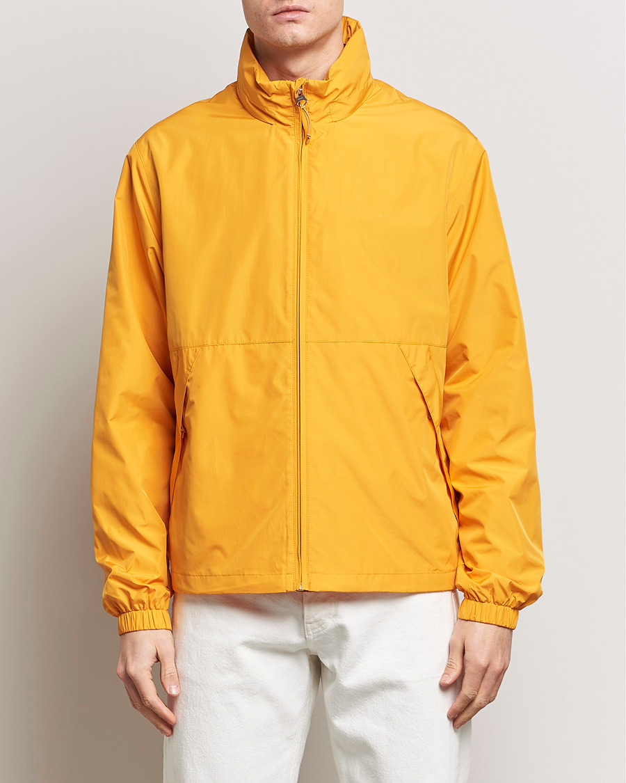 Homme | Manteaux Et Vestes | GANT | Light Nylon Windcheater Medal Yellow