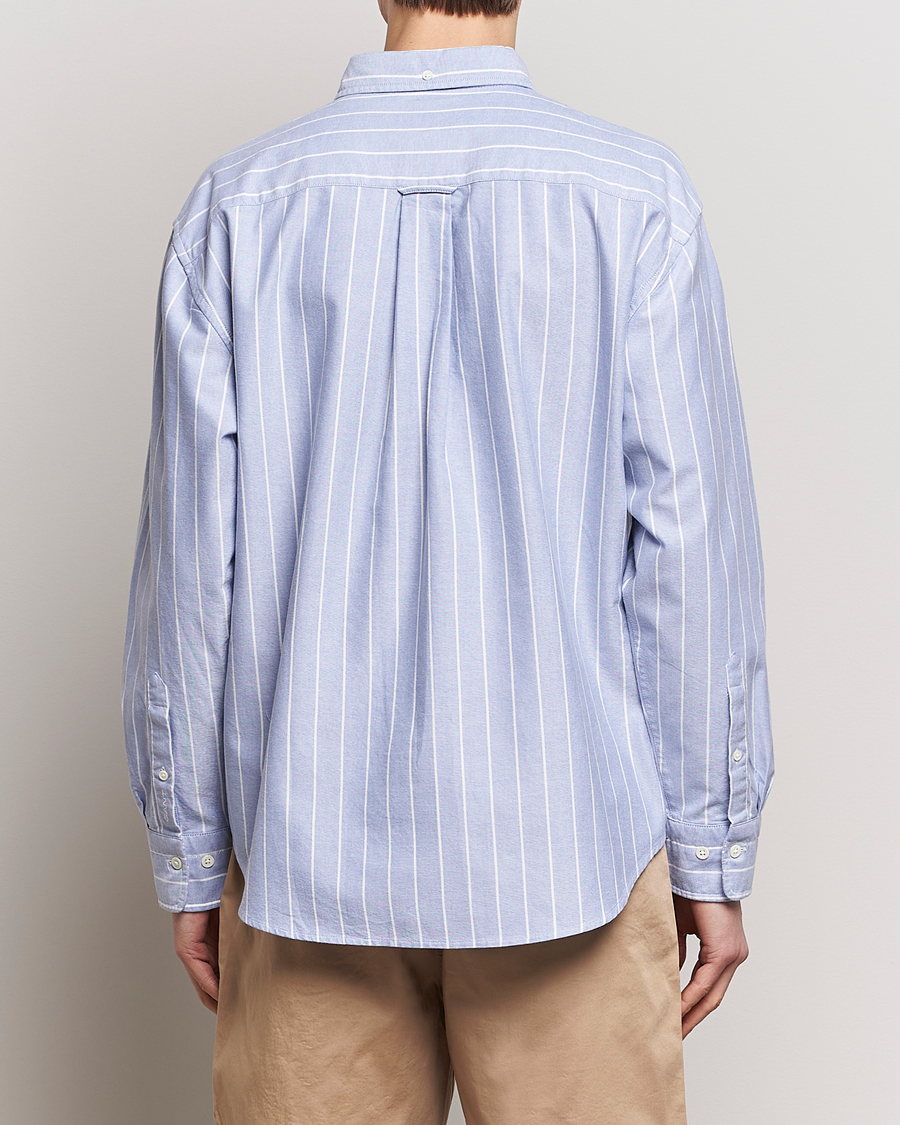 Homme | Chemises | GANT | Relaxed Fit Heritage Striped Oxford Shirt Blue/White