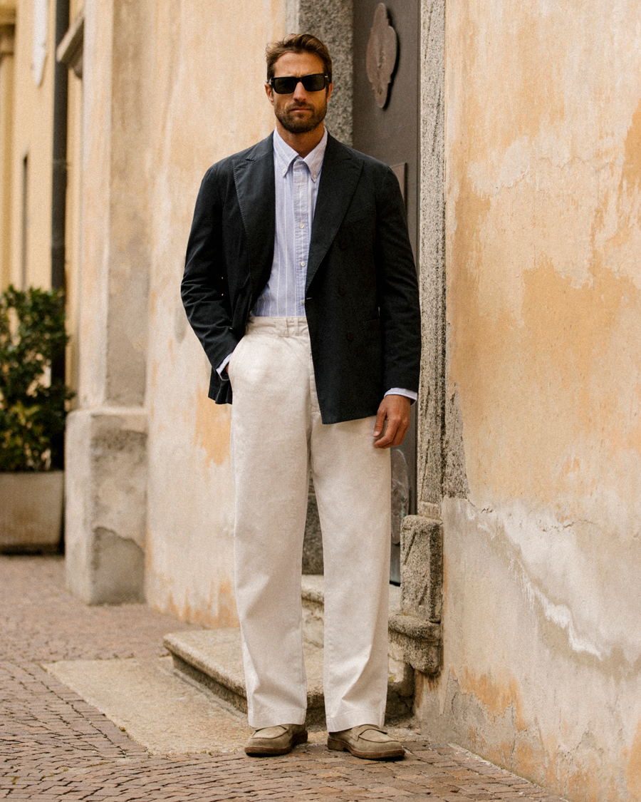 Homme | Chemises | GANT | Relaxed Fit Heritage Striped Oxford Shirt Blue/White