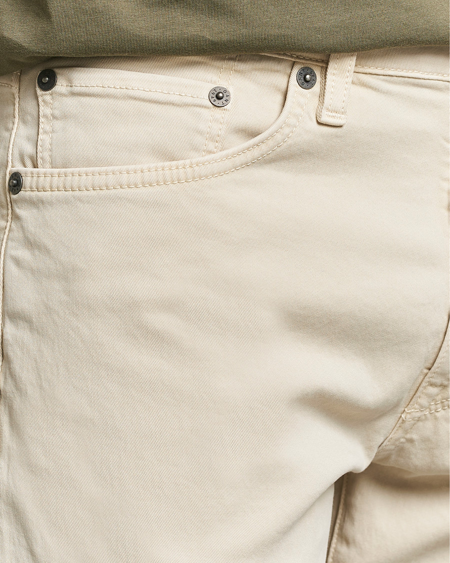Homme | Pantalons | GANT | Hayes Desert Jeans Silky Beige