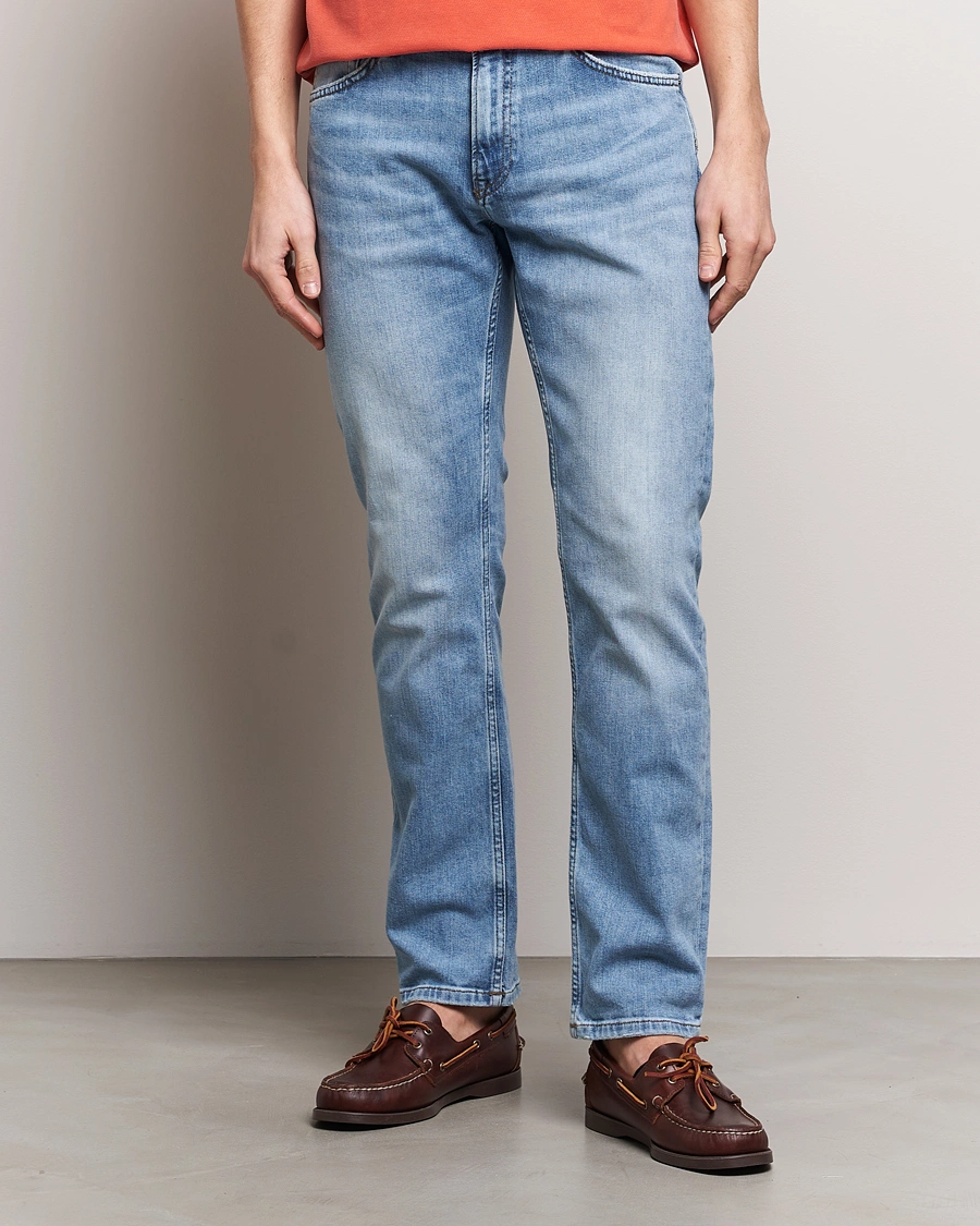 Men | GANT | GANT | Regular Fit Jeans Light Blue Vintage