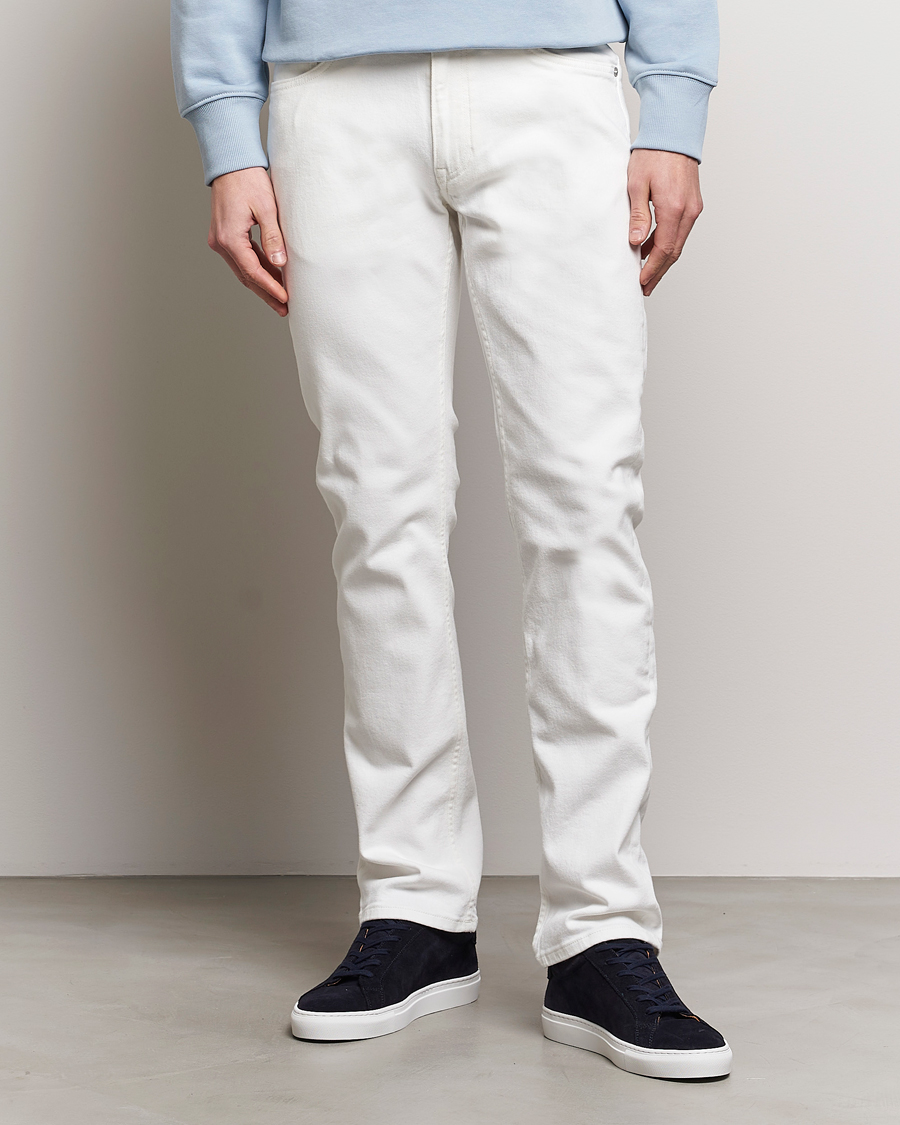 Homme | Jeans Blancs | GANT | Regular Fit Jeans Eggshell