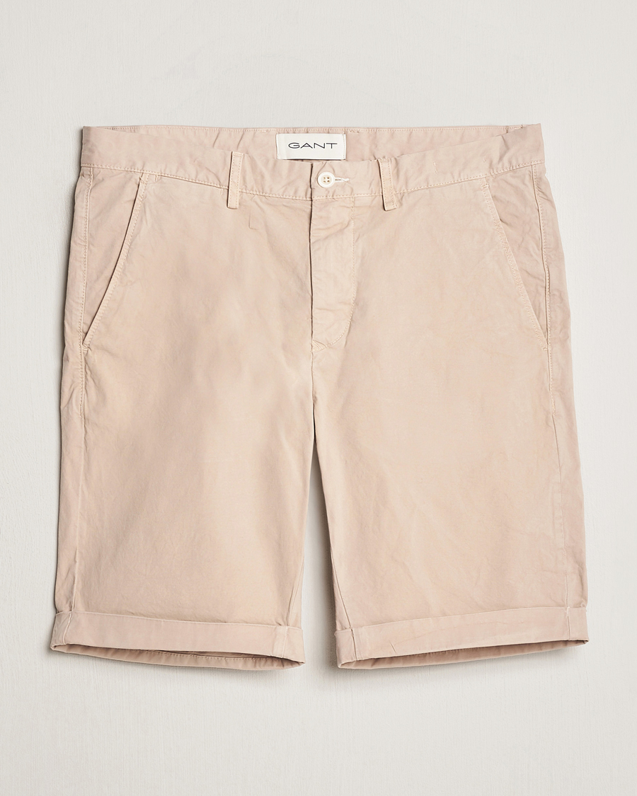 Homme | Shorts | GANT | Regular Sunbleached Shorts Dry Sand