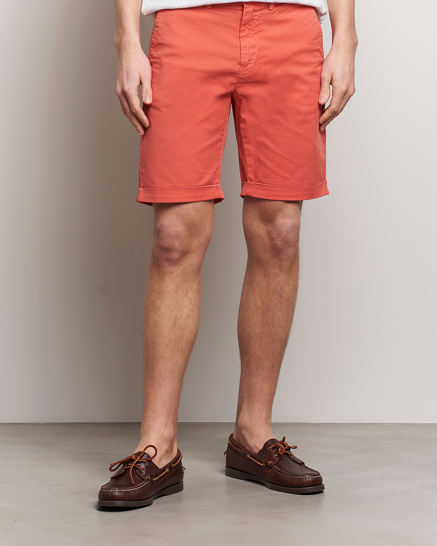 Homme | Nouveautés | GANT | Regular Sunbleached Shorts Sunset Pink