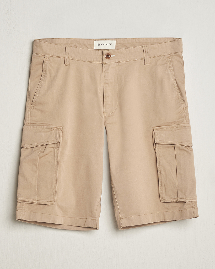 Homme | Shorts | GANT | Relaxed Twill Cargo Shorts Dark Khaki