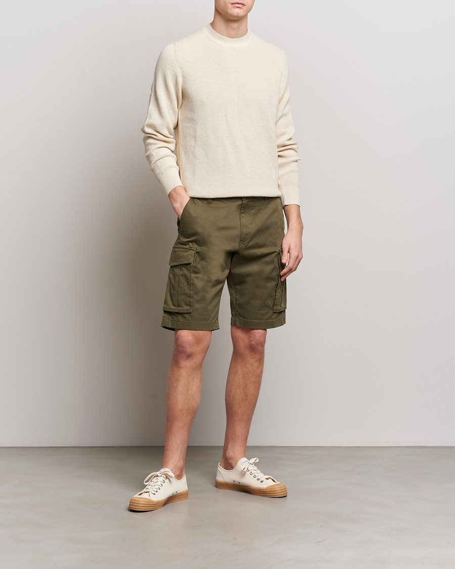 Homme | Shorts | GANT | Relaxed Twill Cargo Shorts Juniper Green