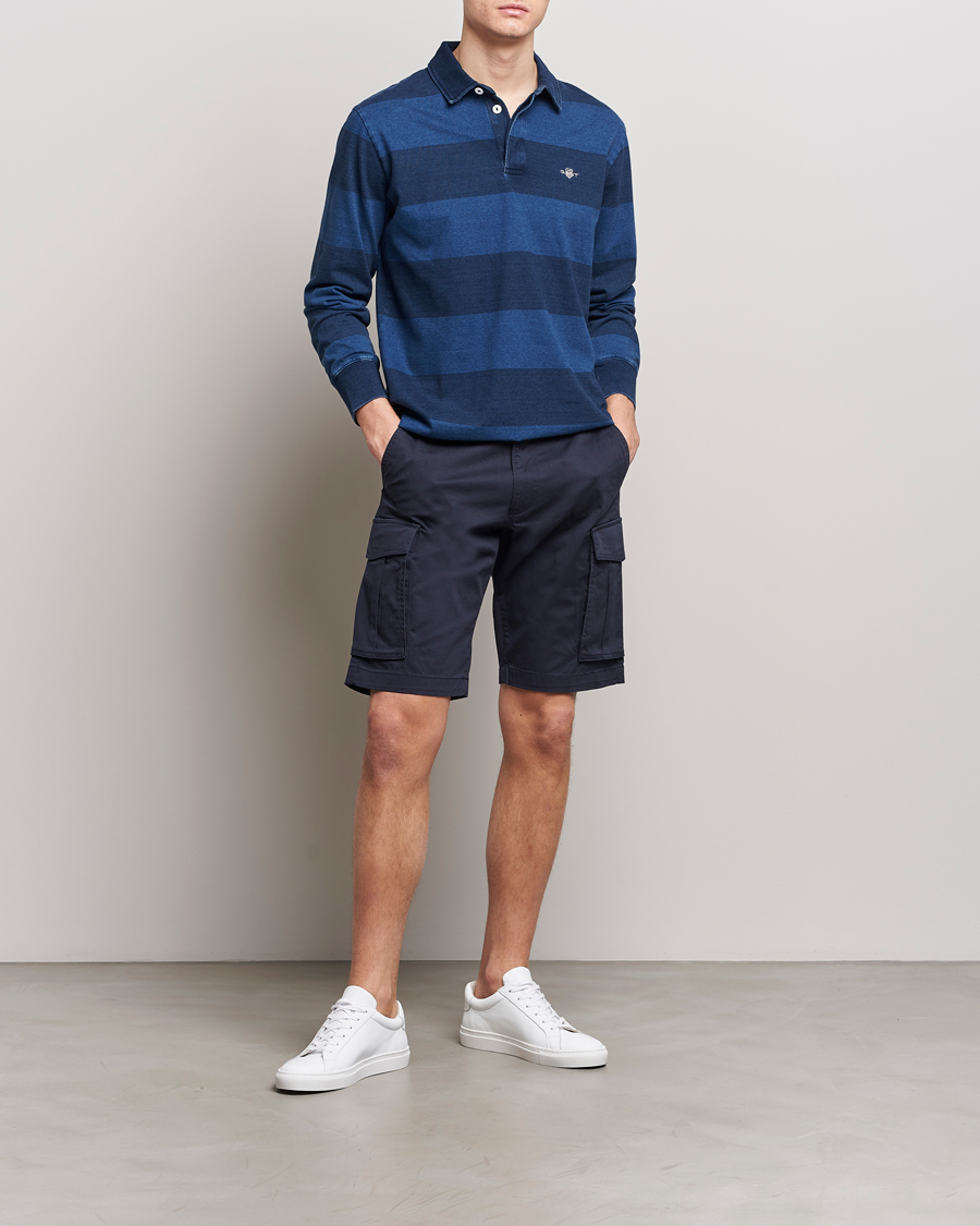 Homme | Shorts | Gant | Relaxed Twill Cargo Shorts Marine