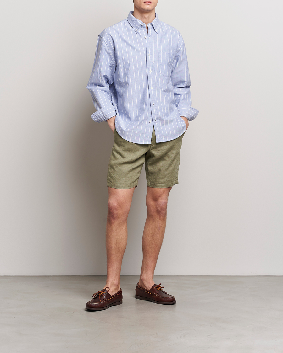 Homme | Shorts | GANT | Relaxed Linen Drawstring Shorts Dried Clay