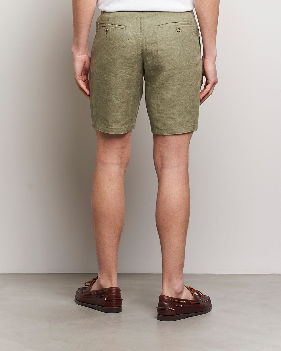 Homme | Shorts | GANT | Relaxed Linen Drawstring Shorts Dried Clay