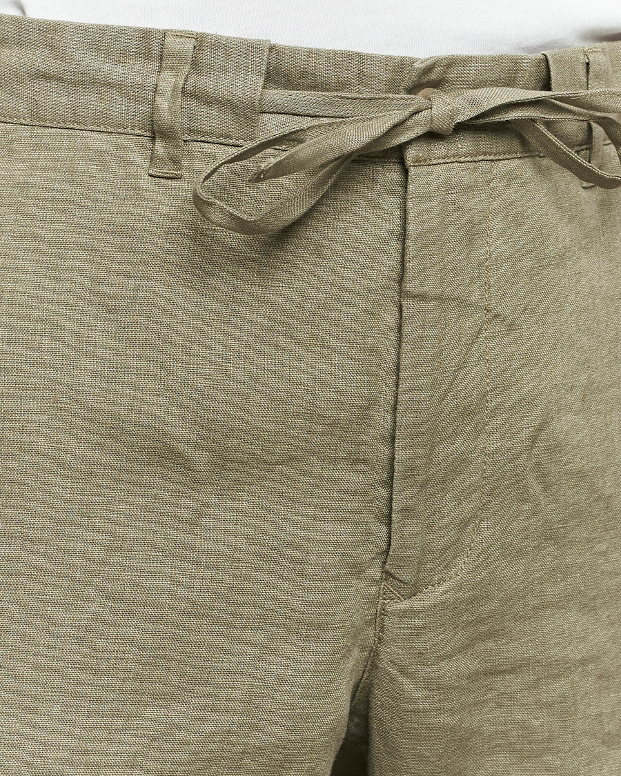 Homme | Shorts | GANT | Relaxed Linen Drawstring Shorts Dried Clay