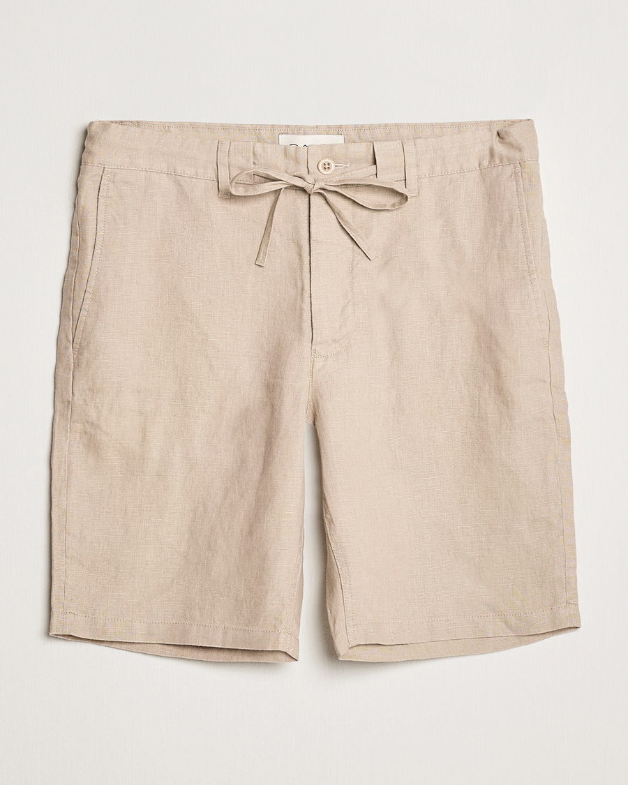Homme | Shorts | GANT | Relaxed Linen Drawstring Shorts Dry Sand