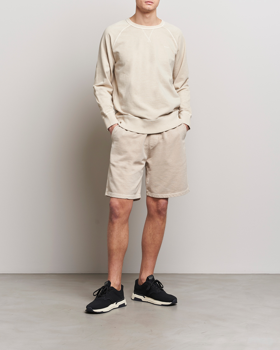 Homme | Shorts | GANT | Sunbleached Sweatshorts Silky Beige