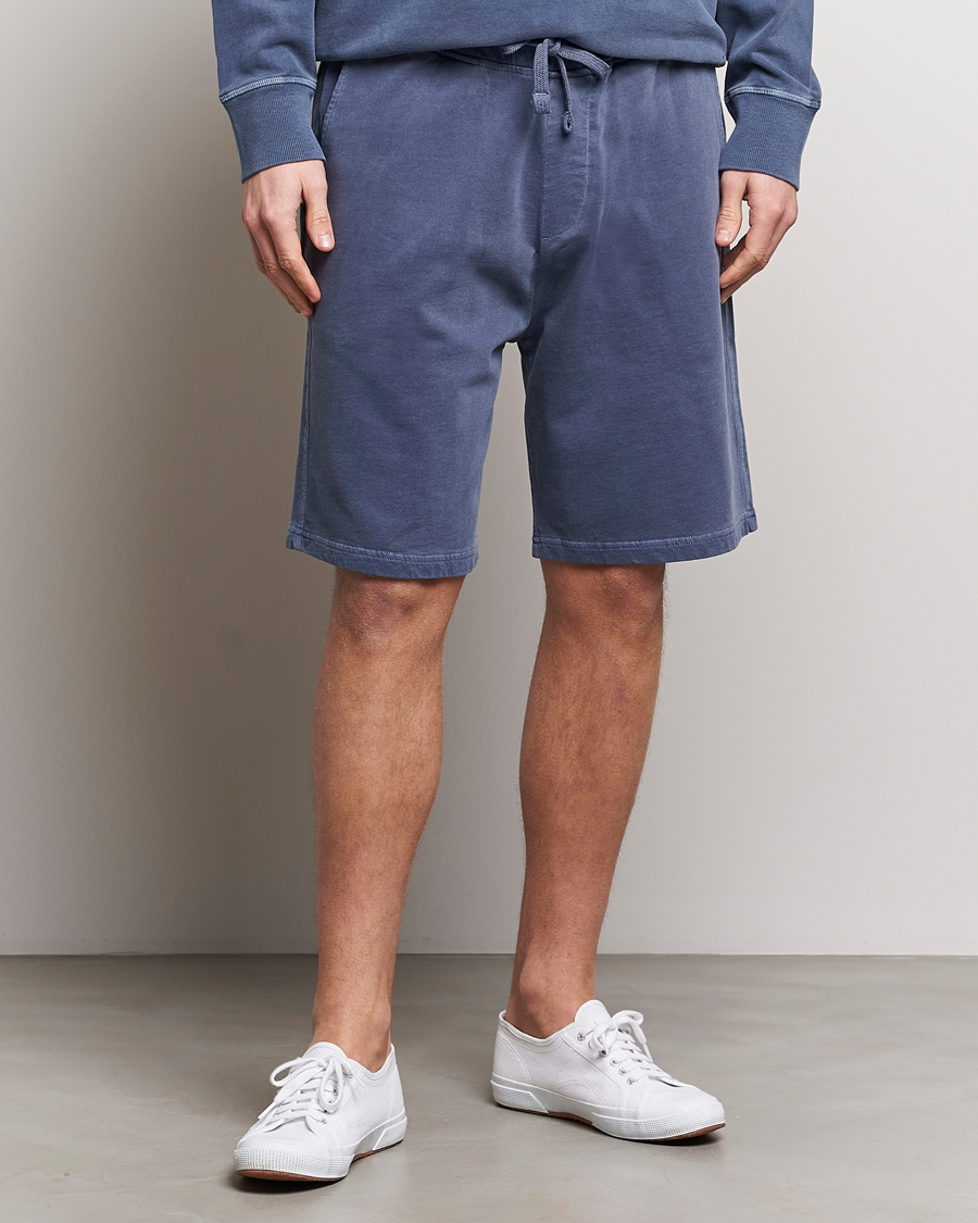 Homme | Shorts | Gant | Sunbleached Sweatshorts Dusty Blue Sea