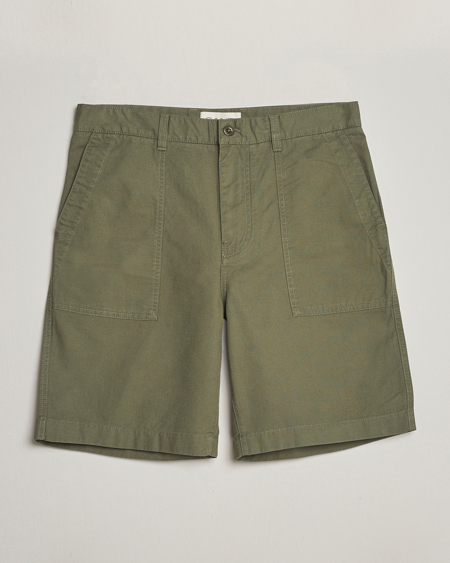 Homme | Shorts | GANT | Cotton/Linen Shorts Four Leaf Clover