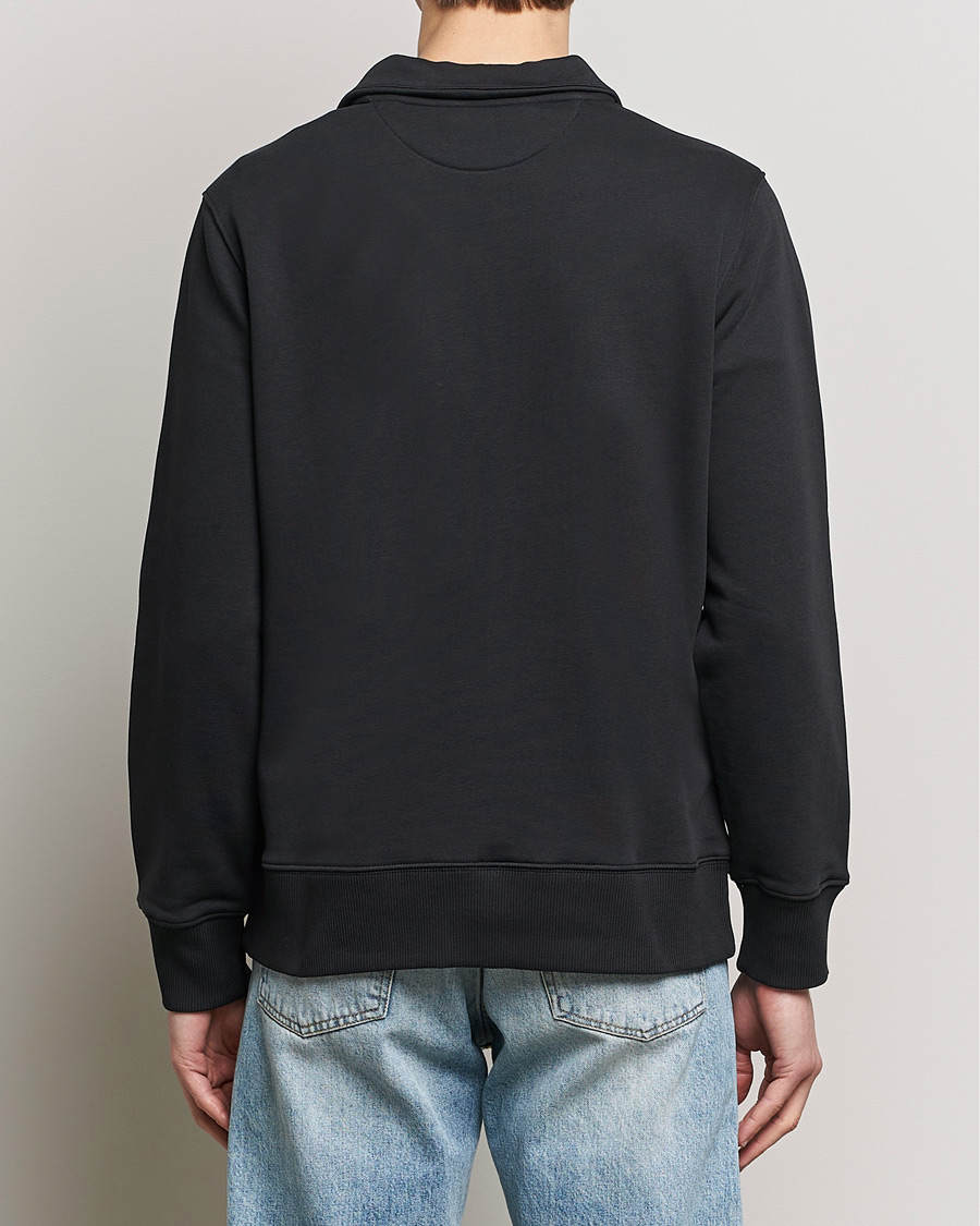 Homme | Pulls Et Tricots | GANT | Original Shield Half Zip Sweater Black