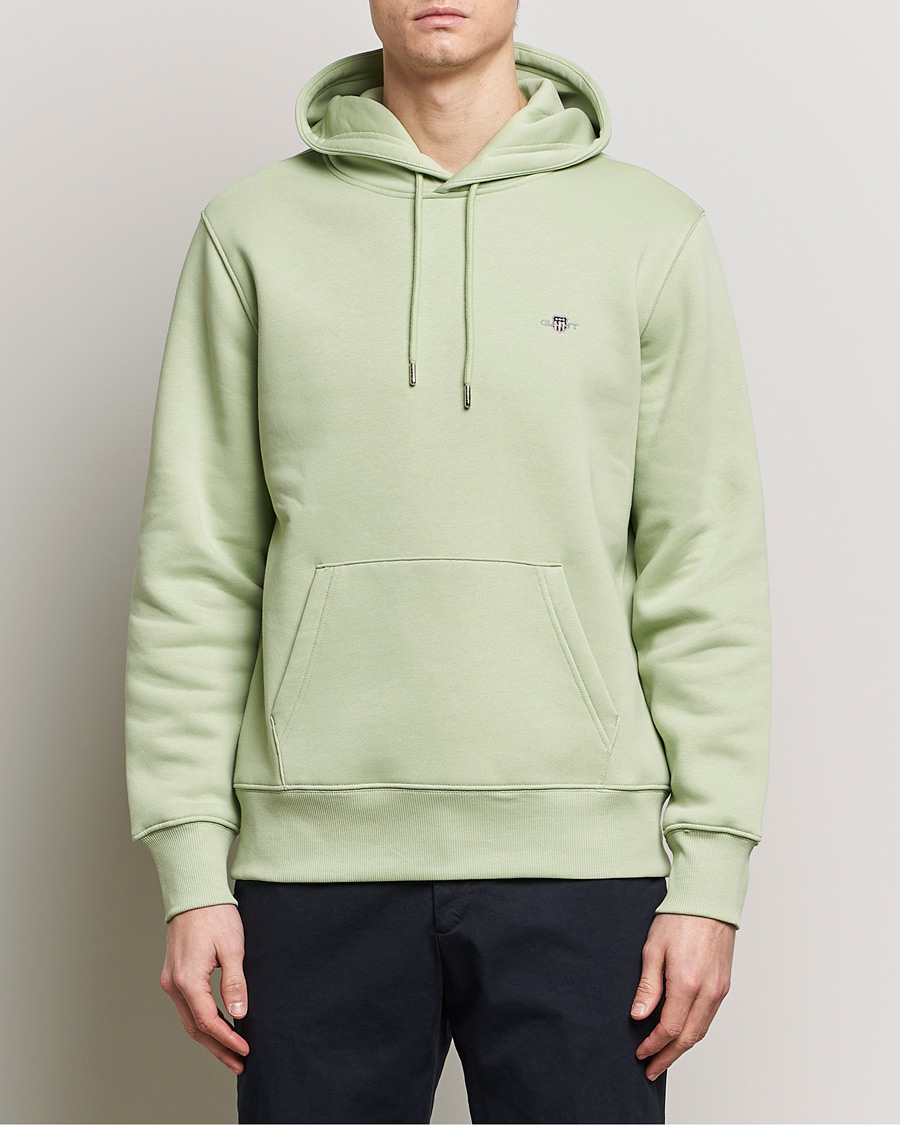 Homme | Pulls Et Tricots | GANT | Original Shield Logo Hoodie Milky Matcha