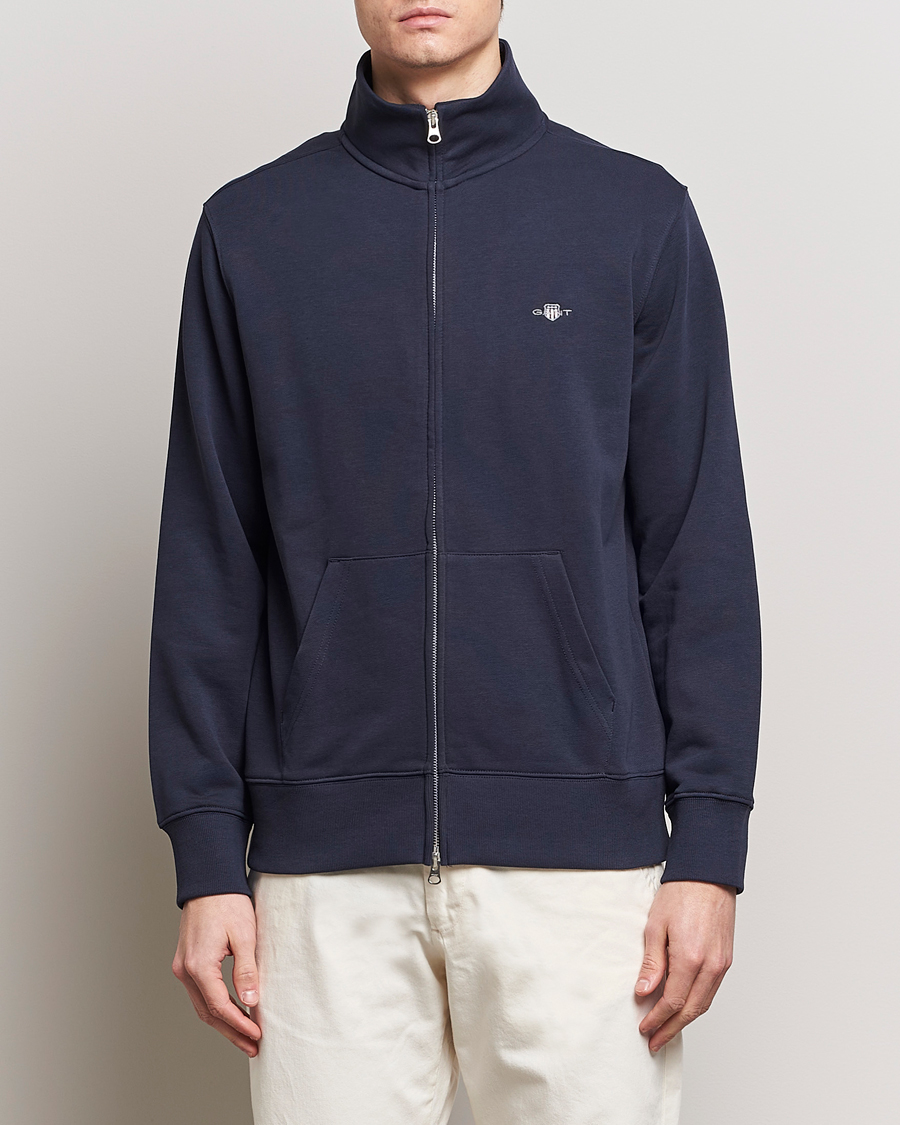 Homme | Pulls Et Tricots | GANT | Original Full Zip Evening Blue