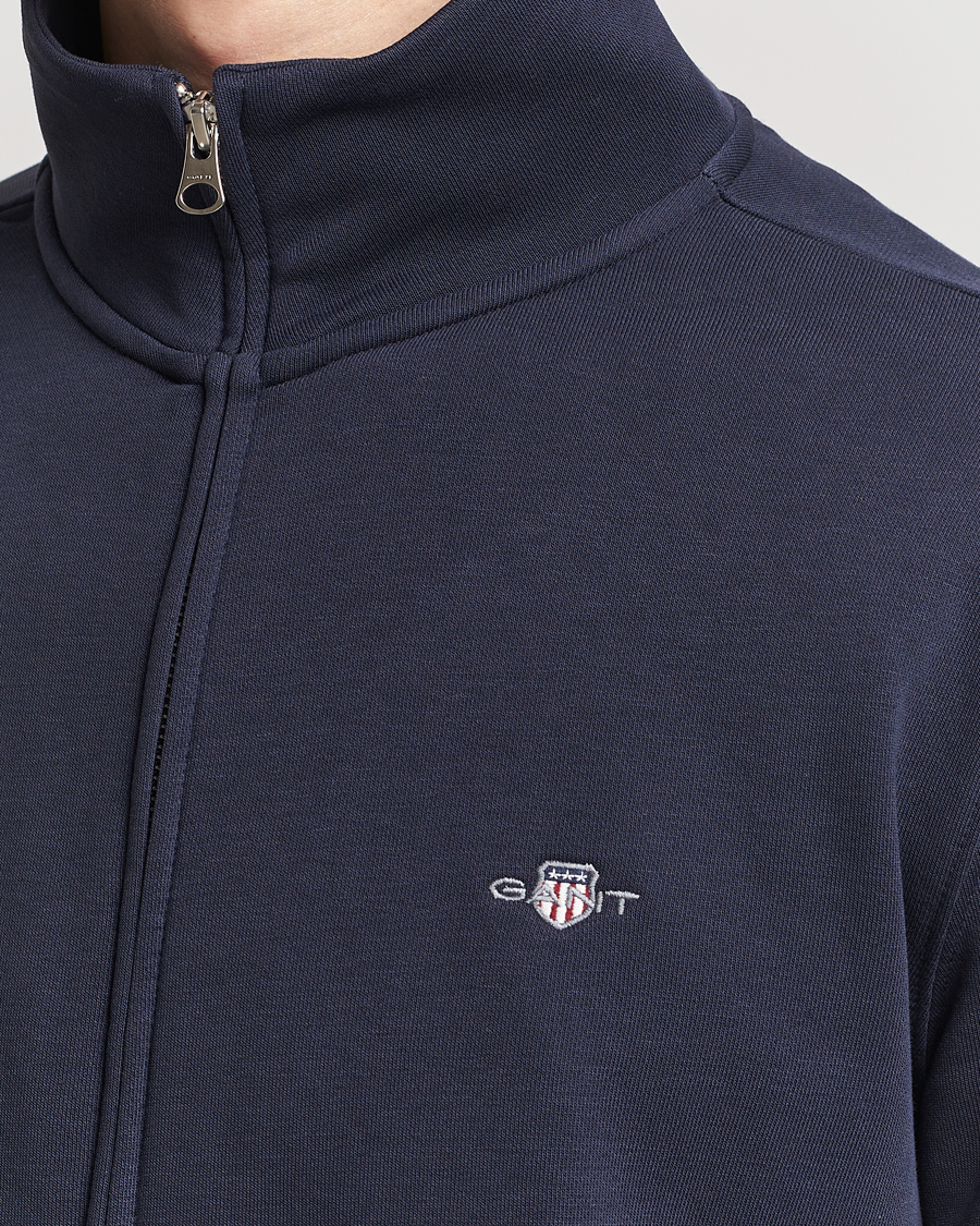 Homme | Pulls Et Tricots | GANT | Original Full Zip Evening Blue