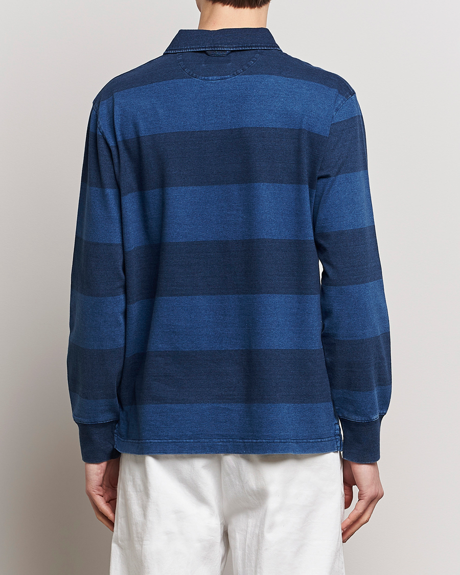 Homme | Pulls Et Tricots | Gant | Barstriped Rugger Navy/Indigo