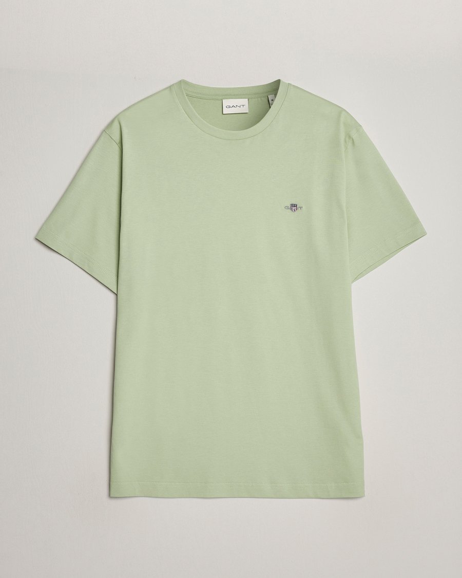 Homme | T-shirts | GANT | The Original T-Shirt Milky Matcha
