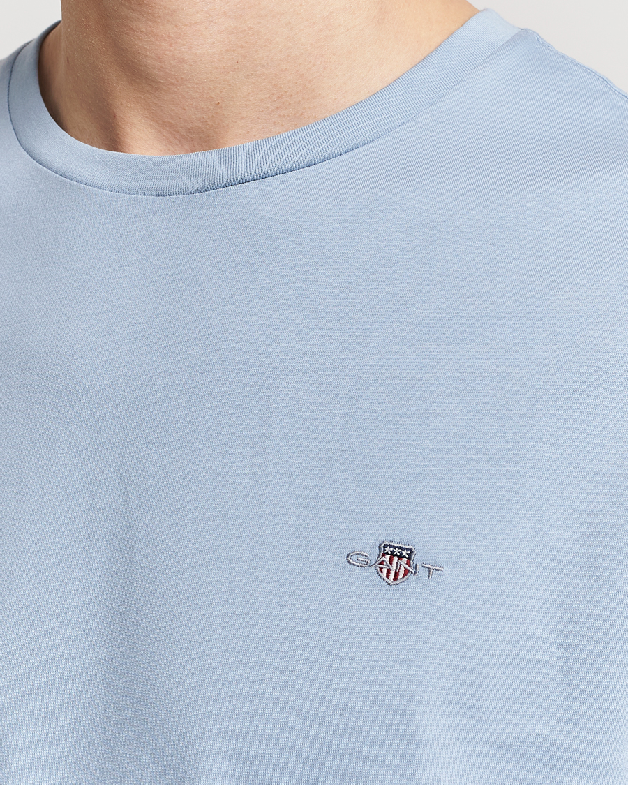 Homme | T-shirts | GANT | The Original T-Shirt Dove Blue