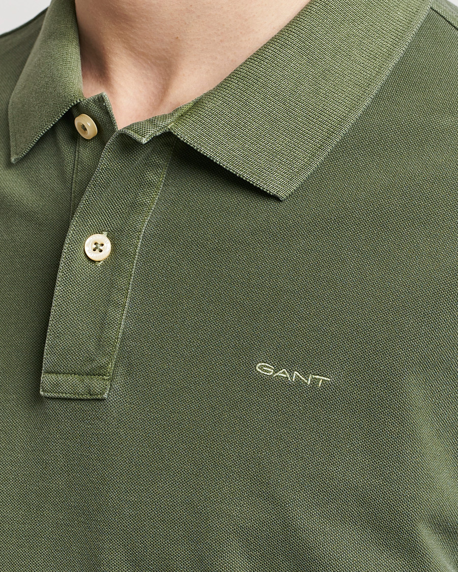 Homme | Polos | GANT | Sunbleached Polo Pine Green