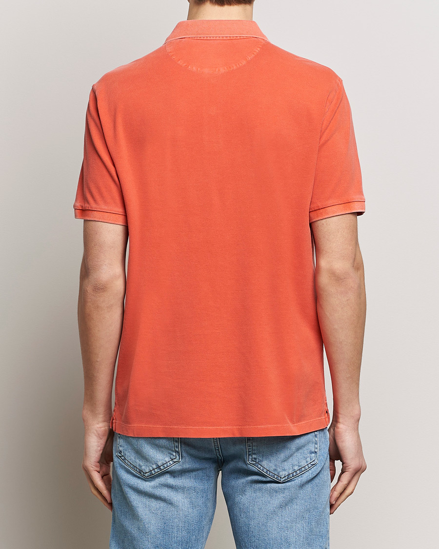 Homme | Polos | GANT | Sunbleached Polo Burnt Orange