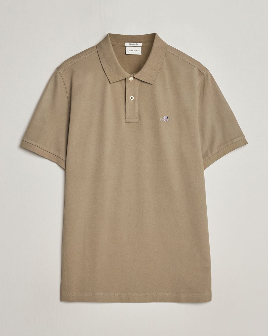 Homme | Polos | GANT | The Original Polo Dried Clay