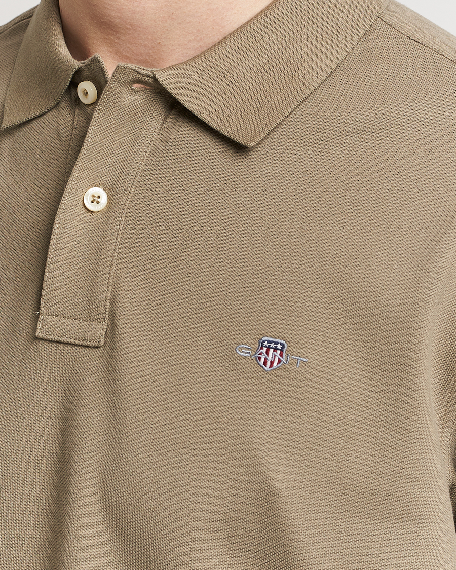 Homme | Polos | GANT | The Original Polo Dried Clay