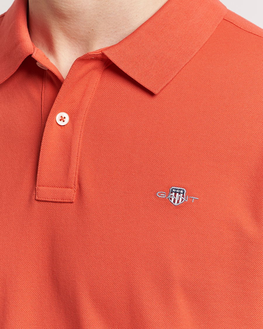 Homme | Polos | GANT | The Original Polo Burnt Orange
