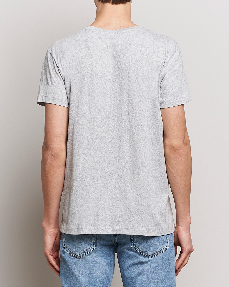 Homme | T-shirts | GANT | 2-Pack Crew Neck T-Shirt Light Grey/Navy