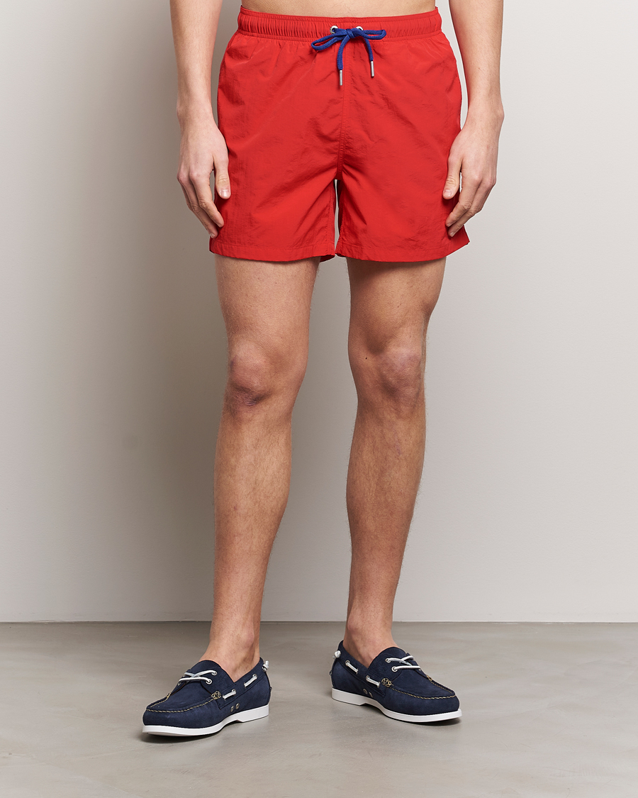 Homme | Maillots De Bain | Gant | Basic Swimshorts Bright Red