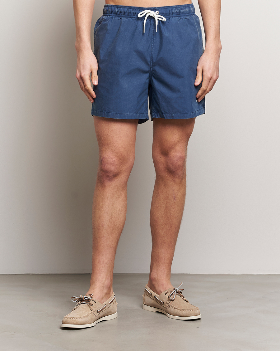 Homme | Maillots De Bain | GANT | Sunbleached Swimshorts Dusty Blue Sea