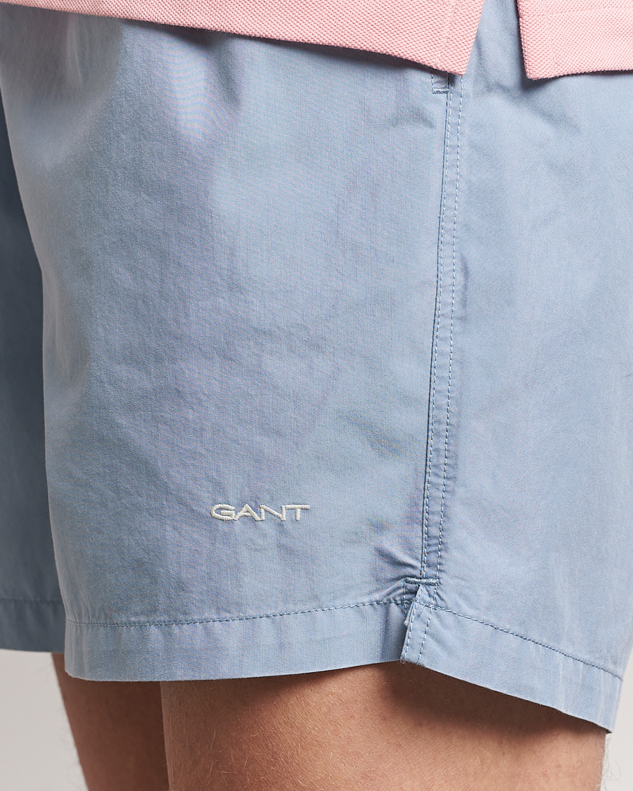 Homme | Maillots De Bain | GANT | Sunbleached Swimshorts Dove Blue