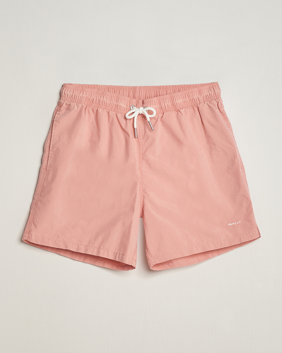 Homme | Maillots De Bain | GANT | Sunbleached Swimshorts Peachy Pink