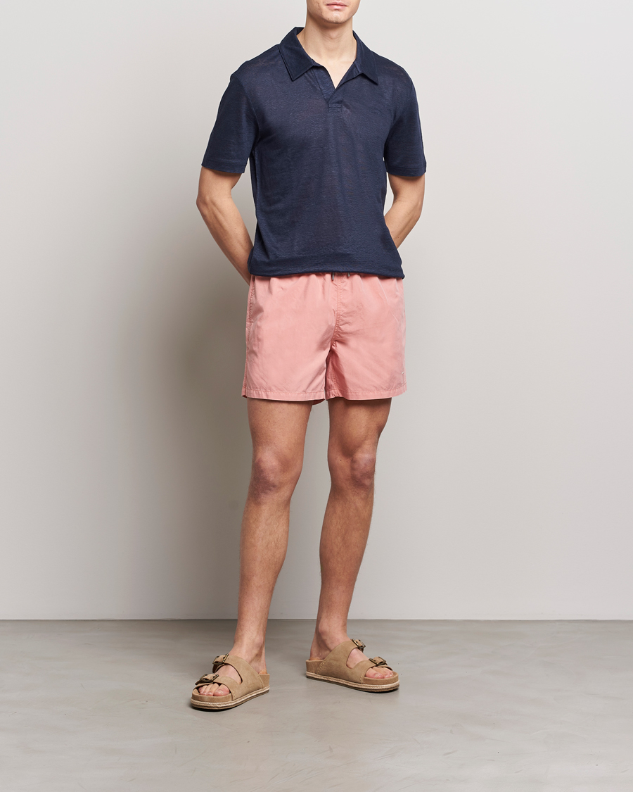 Homme | Maillots De Bain | GANT | Sunbleached Swimshorts Peachy Pink