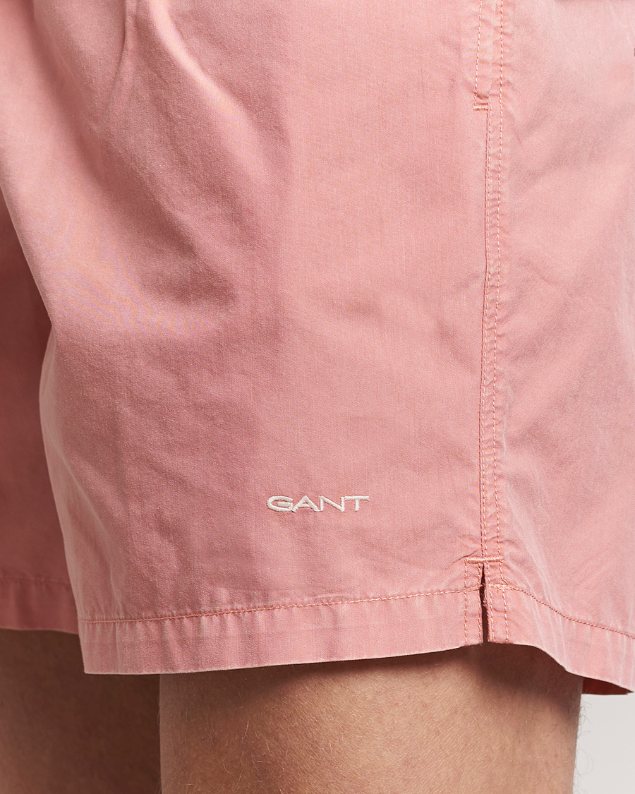 Homme | Maillots De Bain | GANT | Sunbleached Swimshorts Peachy Pink