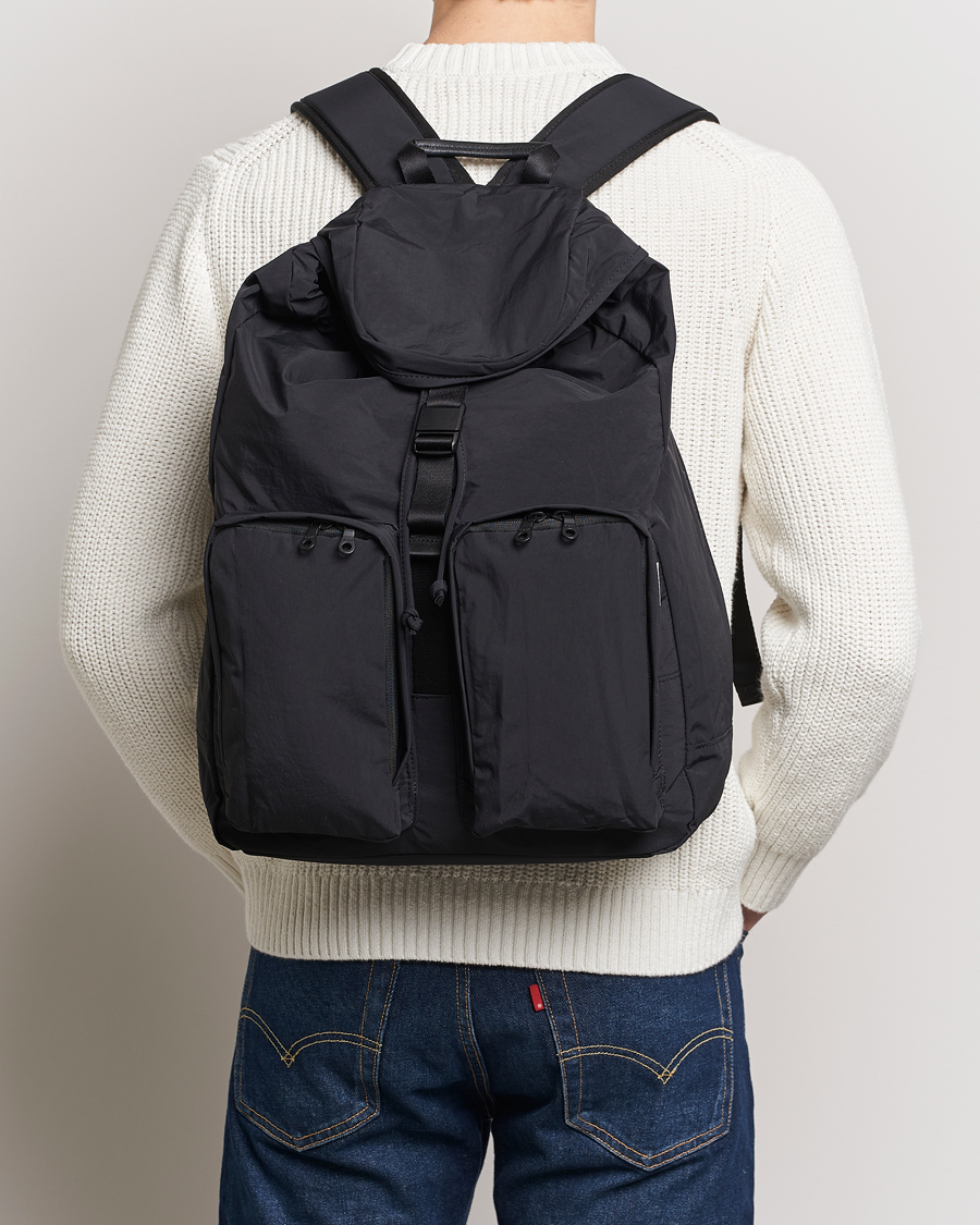 Homme | mazi untitled All Day 05 Nylon Backpack Black | mazi untitled | All Day 05 Nylon Backpack Black