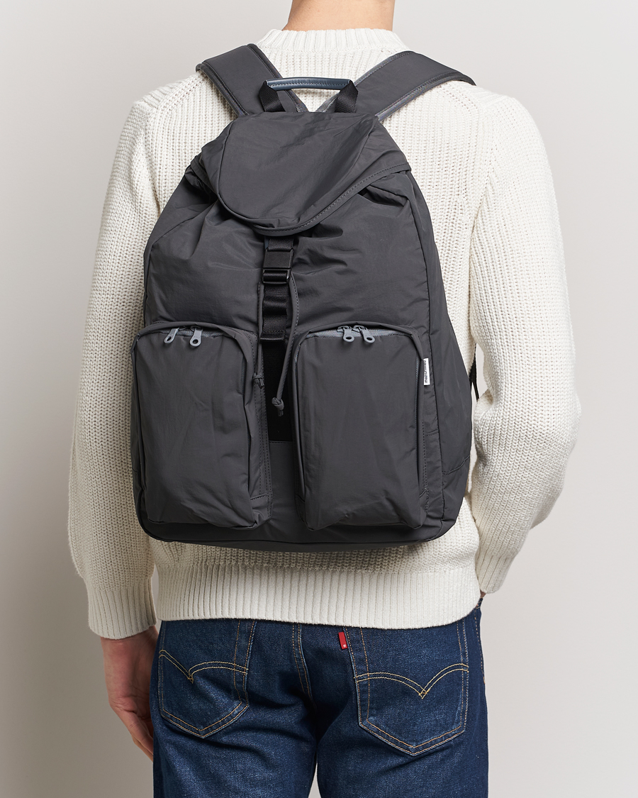 Homme | Accessoires | mazi untitled | All Day 05 Nylon Backpack Grey