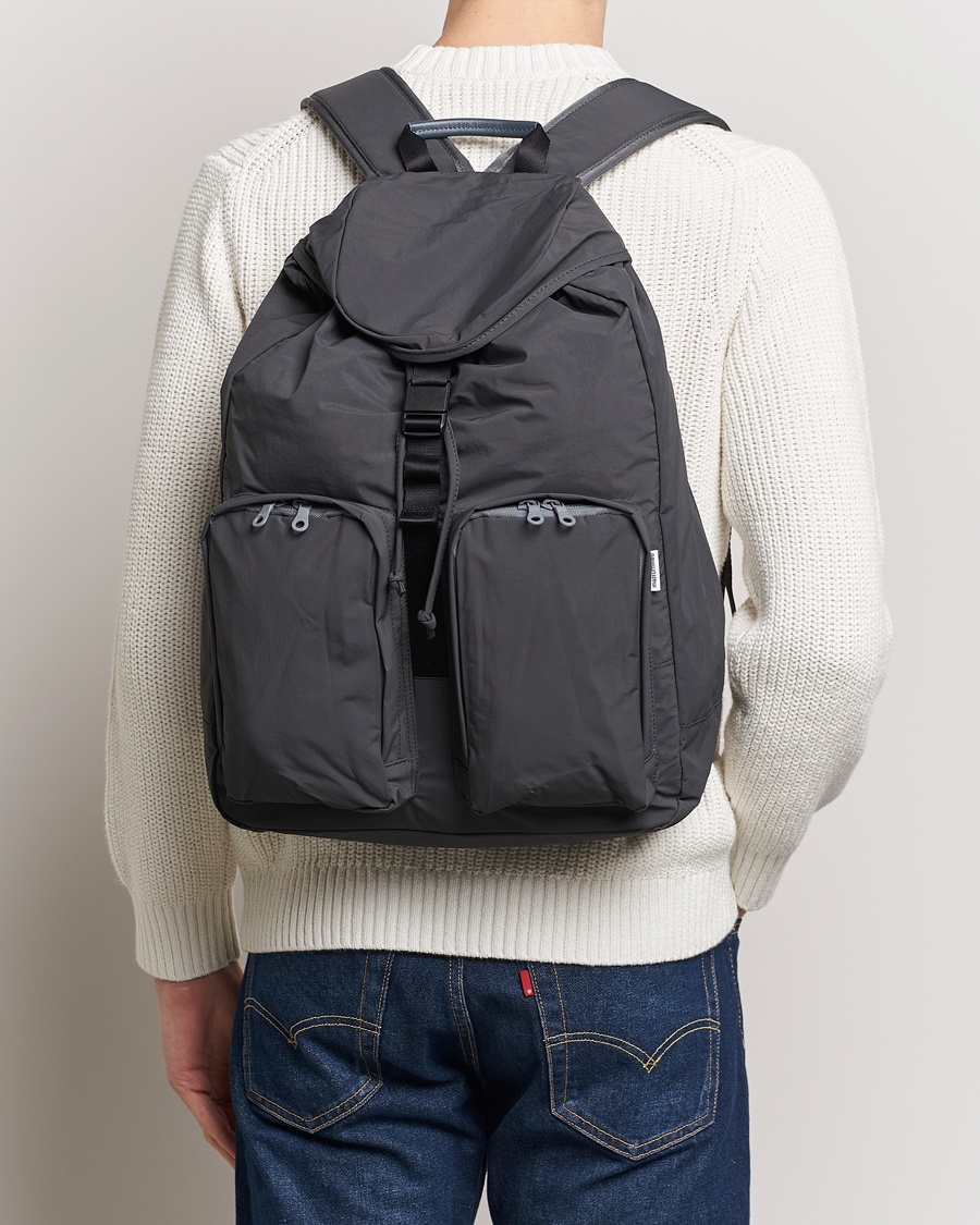 Homme | mazi untitled All Day 05 Nylon Backpack Grey | mazi untitled | All Day 05 Nylon Backpack Grey