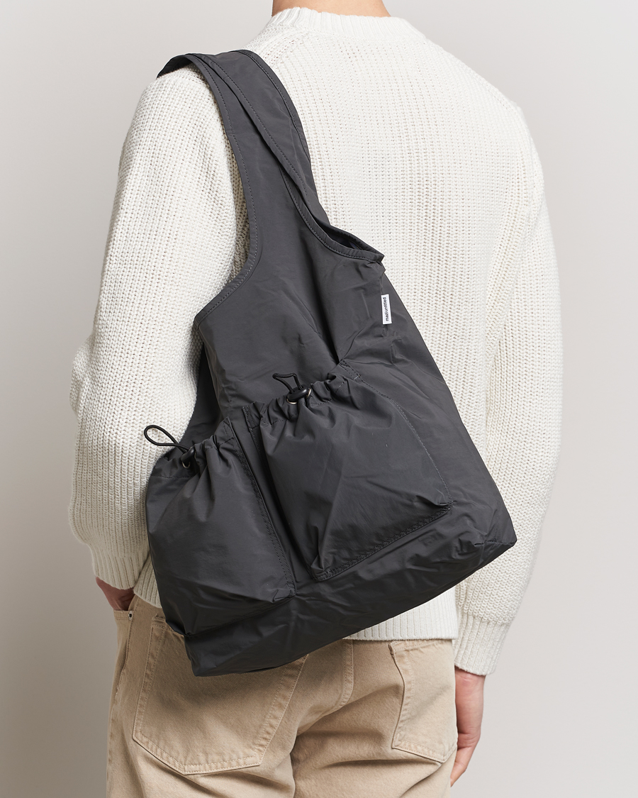 Homme | mazi untitled Nylon Bore Bag Grey | mazi untitled | Nylon Bore Bag Grey