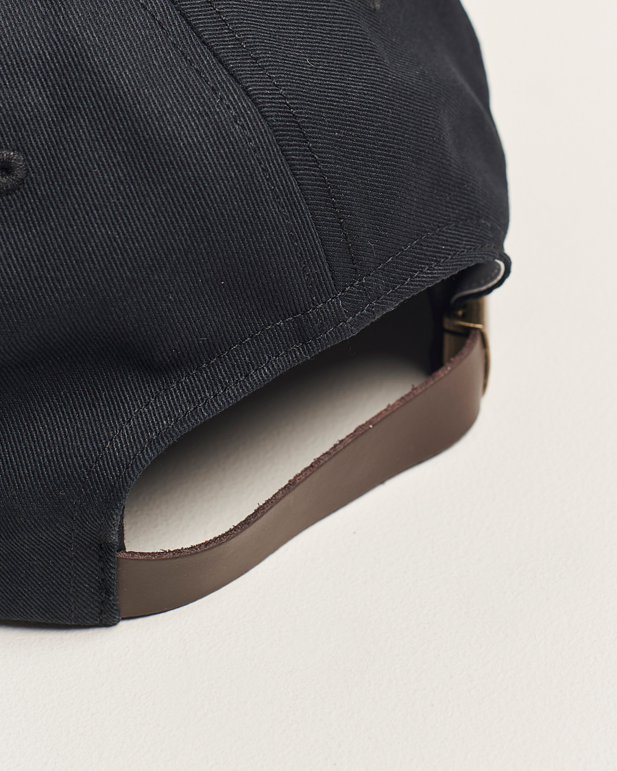 Homme | Ebbets Field Flannels Made in USA Unlettered Cotton Cap Black | Ebbets Field Flannels | Made in USA Unlettered Cotton Cap Black