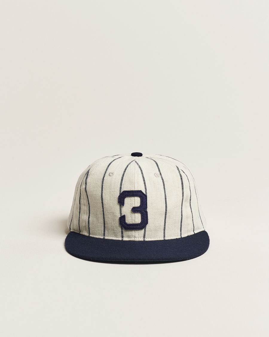 Homme | Ebbets Field Flannels Made in USA Babe Ruth 1932 Signature Series Cap White | Ebbets Field Flannels | Made in USA Babe Ruth 1932 Signature Series Cap White