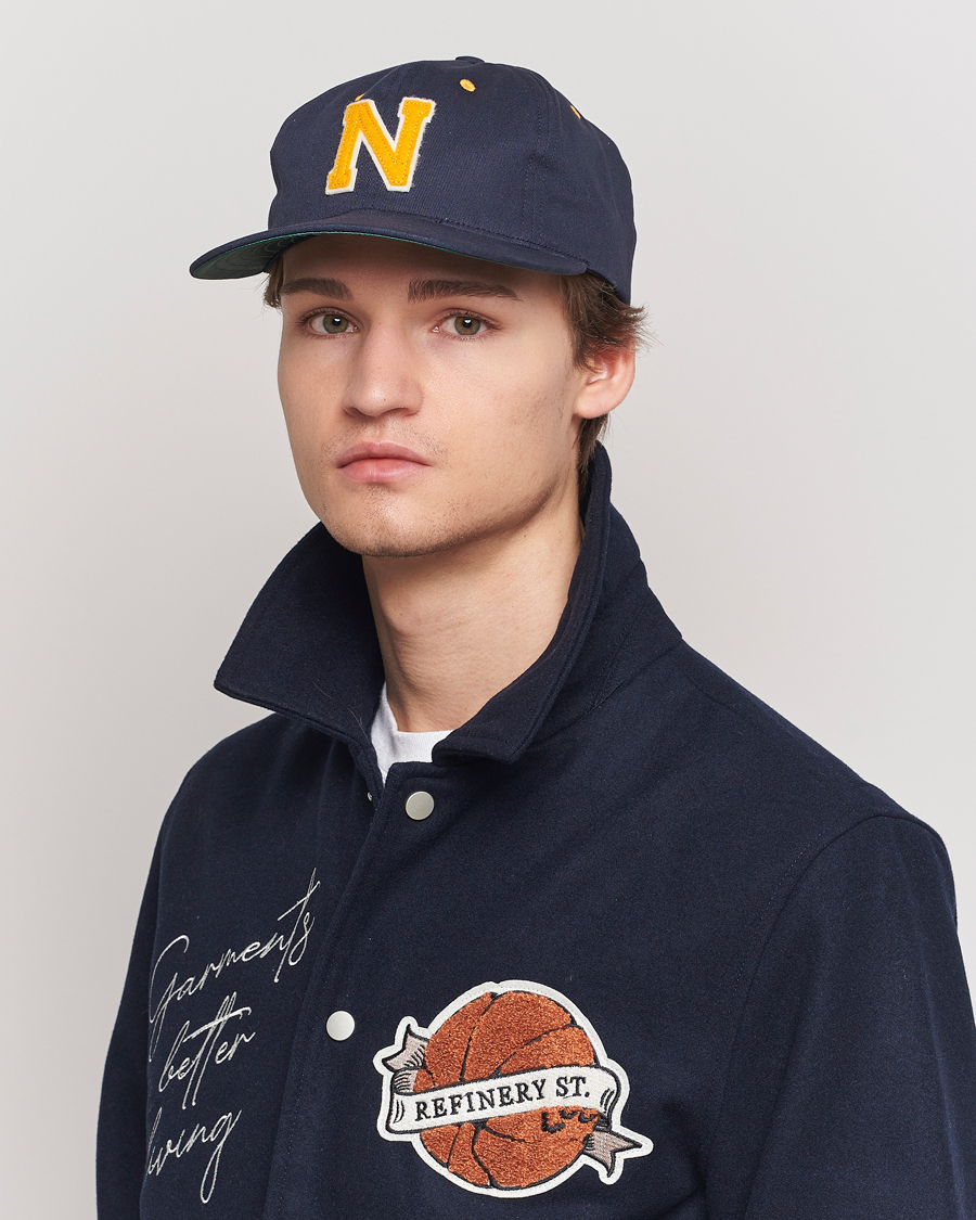 Homme | Ebbets Field Flannels Made in USA Great Lakes Naval Station Vintage Cap Navy | Ebbets Field Flannels | Made in USA Great Lakes Naval Station Vintage Cap Navy
