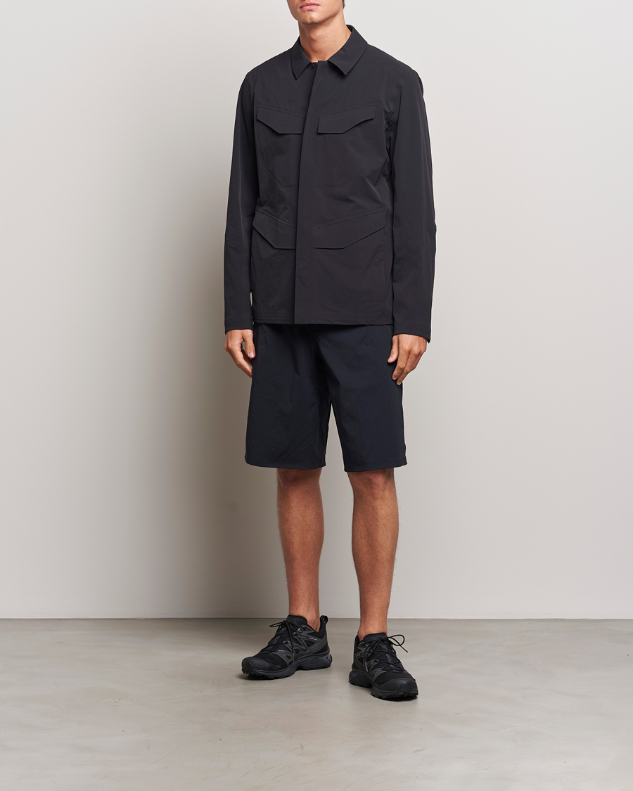 Homme | Shorts | Arc'teryx Veilance | Spere Lightweight Water Repellent Shorts Black