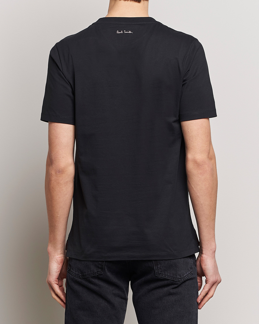 Homme | T-shirts | Paul Smith | Organic Cotton Logo Crew Neck T-Shirt Black