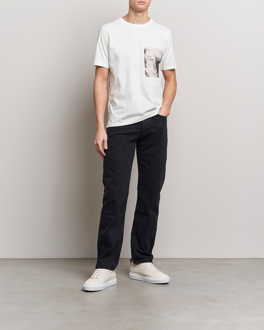Homme | T-shirts | Paul Smith | Organic Cotton Printed T-Shirt White